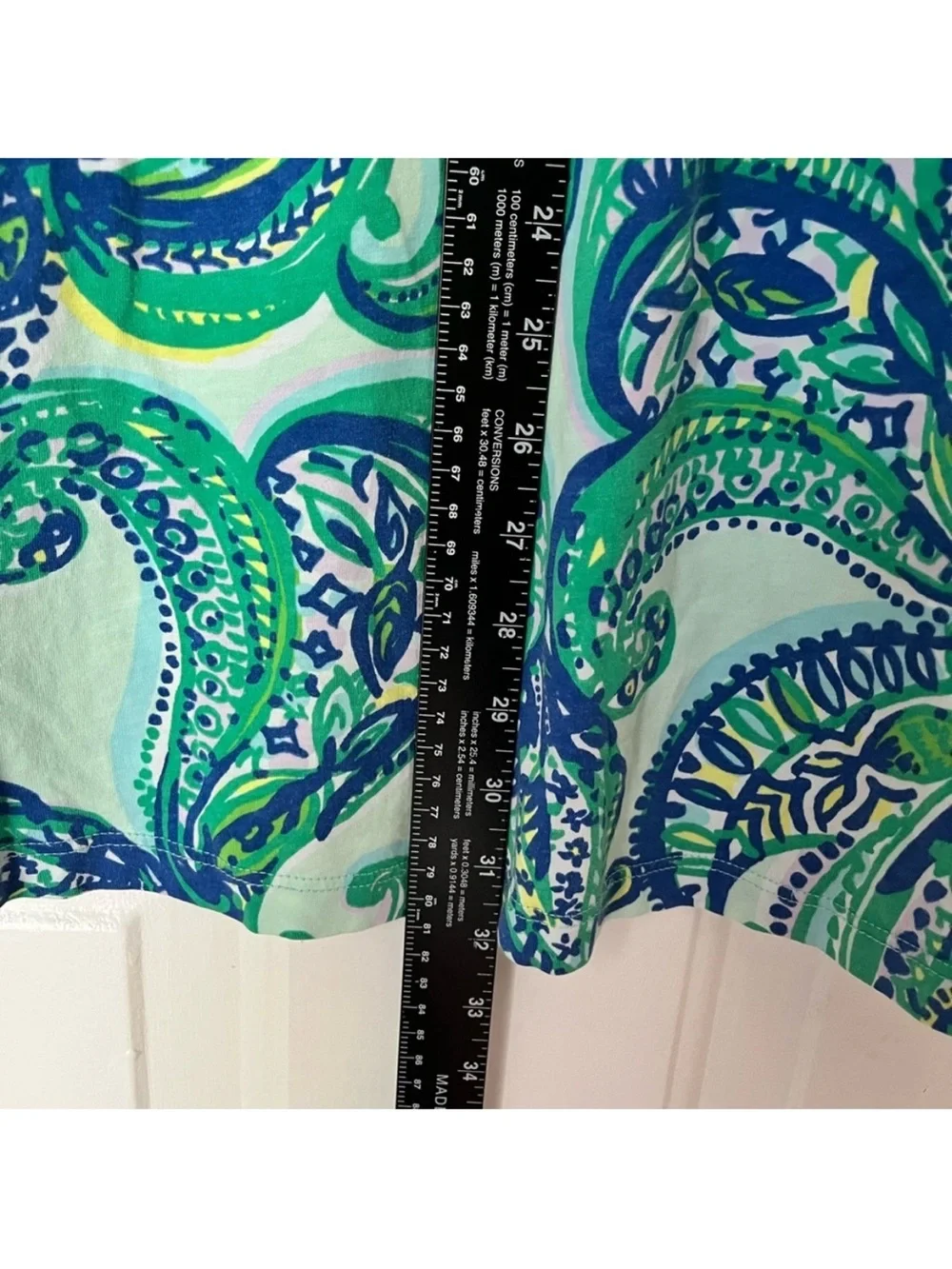 Lilly Pulitzer XS Rossmore Dress Cover Up Keep It Current Poolside Blue Light - Picture 6 of 7